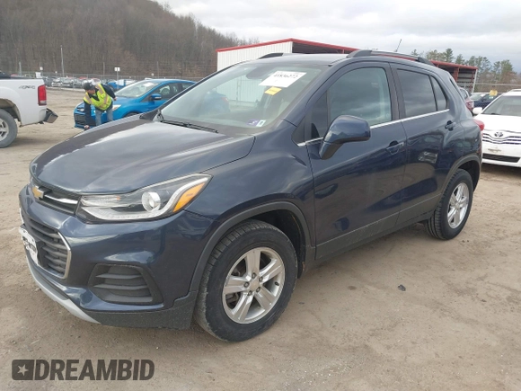 2018 Chevrolet Trax LT with VIN 3GNCJPSB9JL303436, listed as a IAAI auction lot 41836272 with 117,775 mi miles. Bid and sale history available at carsss.com. Image 18.