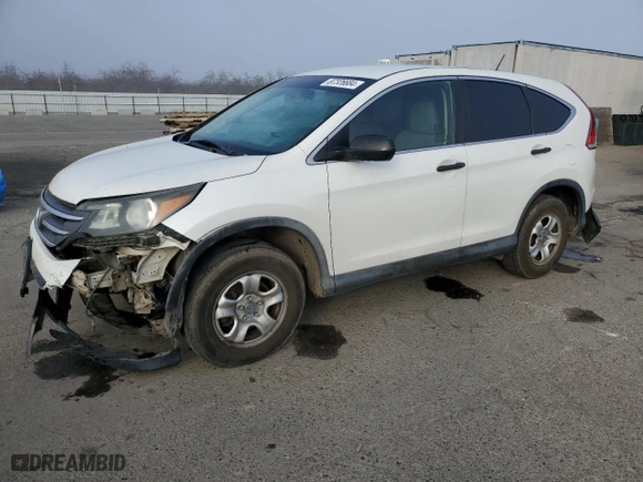 2013 Honda CR-V LX with VIN 5J6RM4H37DL041323, listed as a Copart auction lot 87326684 with 168,631 mi miles and Salvage Title. Bid and sale history available at carsss.com. Image 1.