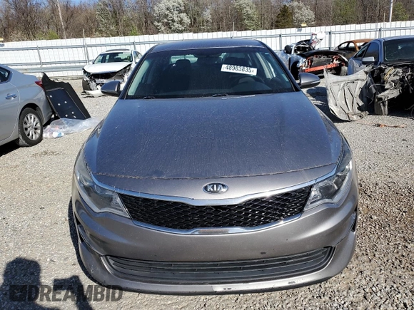 2016 Kia Optima LX Turbo with VIN 5XXGT4L18GG058125, listed as a Copart auction lot 48983835 with 241,533 mi miles and Salvage Title. Bid and sale history available at carsss.com. Image 5.