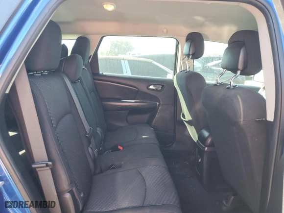 2015 Dodge Journey American Value Pkg with VIN 3C4PDCAB6FT670619, listed as a Copart auction lot 43560874 with 106,595 mi miles and Salvage Title. Bid and sale history available at carsss.com. Image 10.