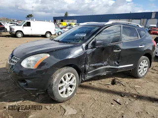 2012 Nissan Rogue SV with VIN JN8AS5MT6CW259596, listed as a Copart auction lot 52603155 with 183,522 mi miles and Clean Title. Bid and sale history available at carsss.com. Image 1.