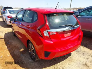 2017 Honda Fit EX with VIN JHMGK5H74HS014263, listed as a IAAI auction lot 41859241 with 102,170 mi miles. Bid and sale history available at carsss.com. Image 3.
