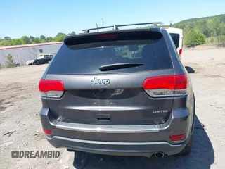 2017 Jeep Grand Cherokee Limited with VIN 1C4RJEBG5HC949971, listed as a IAAI auction lot 41981446 with 117,746 mi miles. Bid and sale history available at carsss.com. Image 16.