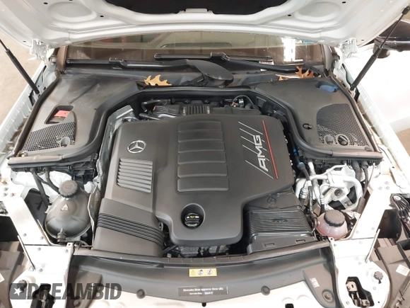2019 Mercedes-Benz E 53 AMG with VIN WDD1K6BBXKF098282, listed as a IAAI auction lot 41482524 with 29,505 mi miles and . Bid and sale history available at DreamBid. Image 10.