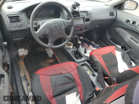 1998 Honda Civic CX with VIN 2HGEJ6325WH113841, listed as a Copart auction lot 46239325 with 79,471 mi miles and Salvage Title. Bid and sale history available at carsss.com. Image 8.