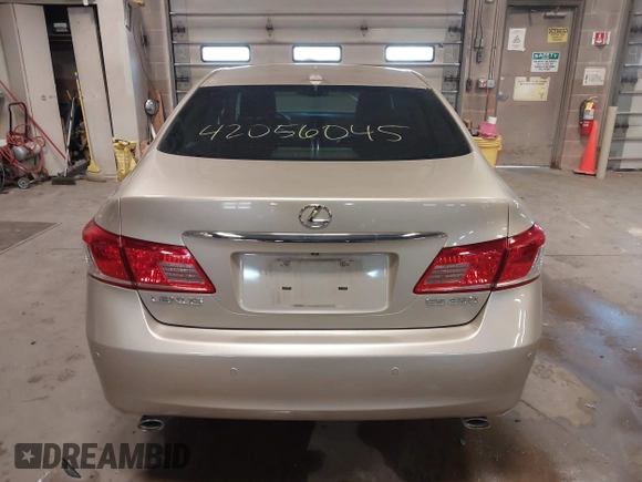 2010 Lexus ES with VIN JTHBK1EG7A2387679, listed as a IAAI auction lot 42056045 with 161,539 mi miles. Bid and sale history available at carsss.com. Image 16.