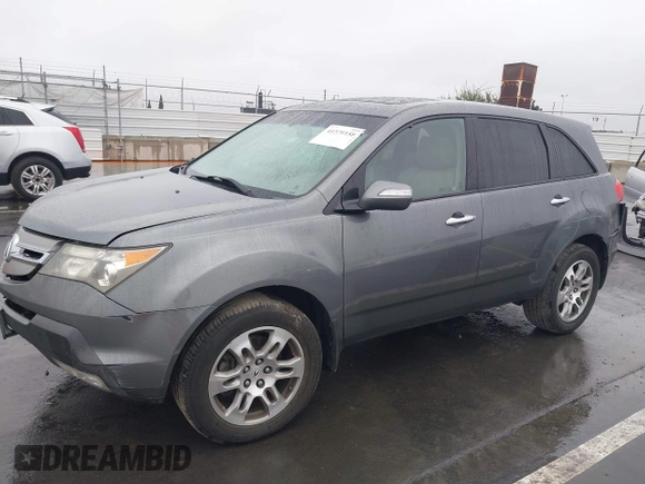 2008 Acura MDX Tech/Pwr Tail Gate with VIN 2HNYD286X8H553140, listed as a IAAI auction lot 41370158 with 158,374 mi miles. Bid and sale history available at carsss.com. Image 18.