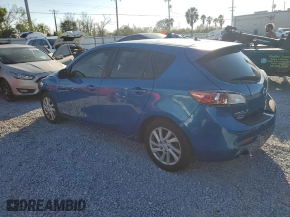 2012 Mazda 3 i Grand Touring with VIN JM1BL1M74C1665415, listed as a Copart auction lot 44910405 with 173,570 mi miles and Salvage Title. Bid and sale history available at DreamBid. Image 2.