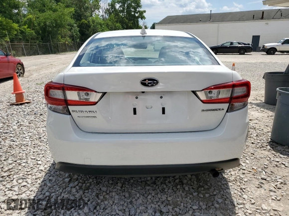 2022 Subaru Impreza Premium with VIN 4S3GKAD61N3602876, listed as a Copart auction lot 64166075 with 26,511 mi miles and Salvage title. Bid and sale history available at DreamBid. Image 6.