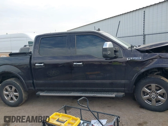 2019 Ford F-150 XL with VIN 1FTEW1E40KFA44330, listed as a IAAI auction lot 41573290 with 85,195 mi miles. Bid and sale history available at carsss.com. Image 14.