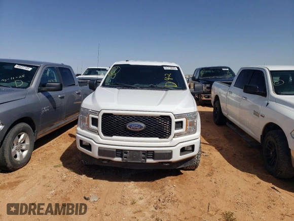 2018 Ford F-150 XL with VIN 1FTEW1E53JKF74547, listed as a Copart auction lot 51710635 with 202,356 mi miles and Clean Title. Bid and sale history available at DreamBid. Image 5.