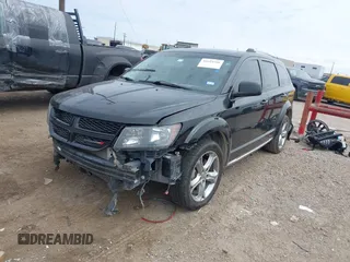 2017 Dodge Journey Crossroad Plus with VIN 3C4PDCGB3HT556863, listed as a IAAI auction lot 41629766 with 105,079 mi miles. Bid and sale history available at carsss.com. Image 2.