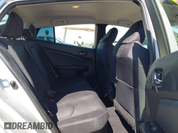 2018 Toyota Prius Two with VIN JTDKARFU6J3554096, listed as a IAAI auction lot 41856090 with 129,873 mi miles. Bid and sale history available at carsss.com. Image 8.