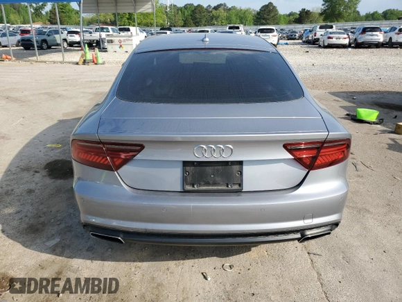 2017 Audi A7 Premium Plus with VIN WAUW2AFC1HN053703, listed as a Copart auction lot 52432655 with 86,090 mi miles and Salvage Title. Bid and sale history available at carsss.com. Image 6.