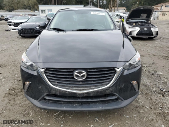 2017 Mazda CX-3 Touring with VIN JM1DKFC70H0162133, listed as a Copart auction lot 45349635 with 77,977 mi miles and Salvage Title. Bid and sale history available at carsss.com. Image 5.