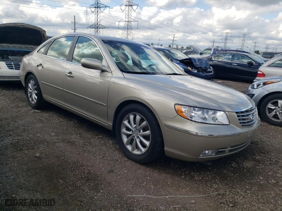 2008 Hyundai Azera GLS with VIN KMHFC46D08A320598, listed as a Copart auction lot 68773244 with 35,997 mi miles and Salvage Title. Bid and sale history available at carsss.com. Image 4.