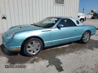2002 Ford Thunderbird Hardtop Premium with VIN 1FAHP60A92Y127222, listed as a Copart auction lot 52820035 with 112,941 mi miles and Clean Title. Bid and sale history available at DreamBid. Image 1.