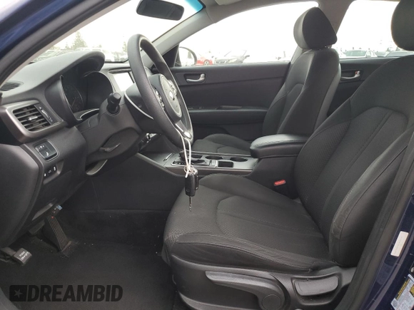 2018 Kia Optima LX с VIN 5XXGT4L38JG263985, выставлен на аукционе Copart как лот 59634065 с пробегом 53 690 миль миль и Списание • Salvage title. История ставок и продаж доступна на DreamBid. Изображение 7.