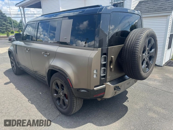 2020 Land Rover Defender X z VIN SALEXEEU1L2033276, wystawiony jako Copart lot #64449055 z przebiegiem 75 389 mil mil oraz Czysty tytuł • Clean title. Historia ofert i sprzedaży dostępna na DreamBid. Obrazek 2.