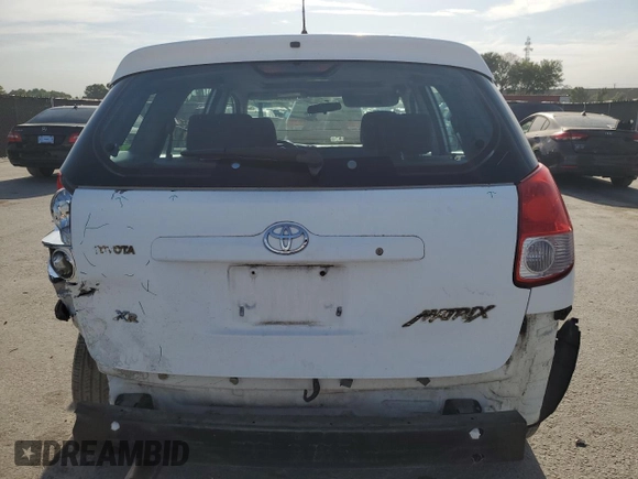 2003 Toyota Matrix Std with VIN 2T1KR32E33C011027, listed as a Copart auction lot 53861245 with 91,862 mi miles and Salvage Title. Bid and sale history available at DreamBid. Image 6.