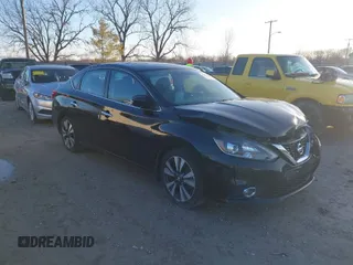 2018 Nissan Sentra SV with VIN 3N1AB7AP0JY251422, listed as a IAAI auction lot 41805927 with 68,030 mi miles. Bid and sale history available at carsss.com. Image 1.