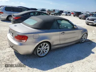 2013 BMW 1 Series 135i with VIN WBAUN7C52DVM26880, listed as a Copart auction lot 77858684 with 0 mi miles and Salvage Title. Bid and sale history available at carsss.com. Image 3.