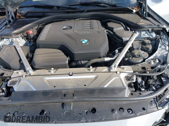 2024 BMW 4 Series 430i xDrive with VIN WBA73AV06RFR74187, listed as a IAAI auction lot 42017366 with 19,325 mi miles. Bid and sale history available at carsss.com. Image 10.