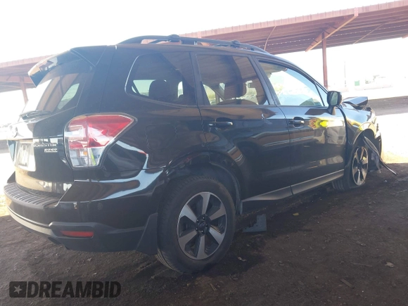 2017 Subaru Forester Premium with VIN JF2SJAGC3HH809745, listed as a IAAI auction lot 41883341 with 127,607 mi miles. Bid and sale history available at carsss.com. Image 4.