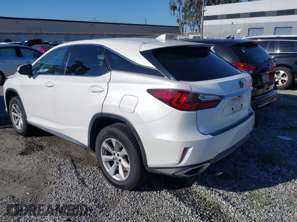 2017 Lexus RX 350 with VIN 2T2ZZMCA9HC047453, listed as a IAAI auction lot 41572652 with 101,005 mi miles and . Bid and sale history available at DreamBid. Image 3.