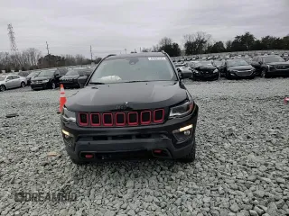 2018 Jeep Compass Trailhawk with VIN 3C4NJDDBXJT187550, listed as a Copart auction lot 44202325 with 108,579 mi miles and Salvage Title. Bid and sale history available at carsss.com. Image 12.