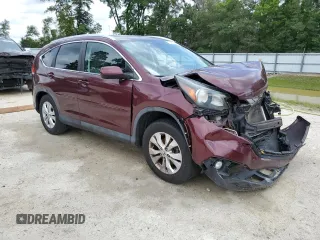2012 Honda CR-V EX-L with VIN 5J6RM4H71CL061326, listed as a Copart auction lot 58517235 with 182,697 mi miles and Salvage title. Bid and sale history available at DreamBid. Image 4.