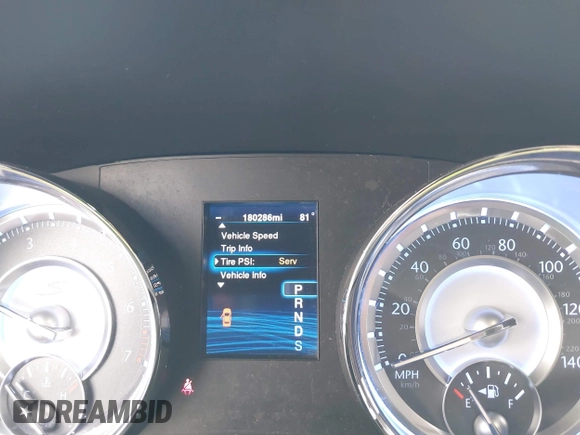 2014 Chrysler 300 with VIN 2C3CCAGG1EH375447, listed as a IAAI auction lot 41604083 with 180,286 mi miles. Bid and sale history available at carsss.com. Image 7.