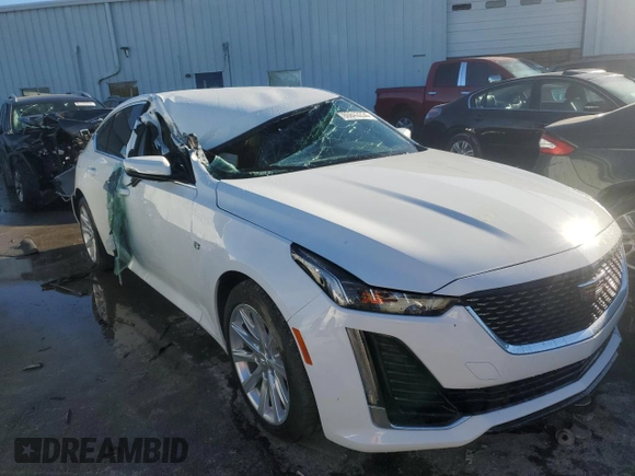 2020 Cadillac CT5 Luxury z VIN 1G6DM5RKXL0152351, wystawiony jako Copart lot #80843234 z przebiegiem 17 154 mil mil oraz Nie do naprawy • Non repairable. Historia ofert i sprzedaży dostępna na DreamBid. Obrazek 4.