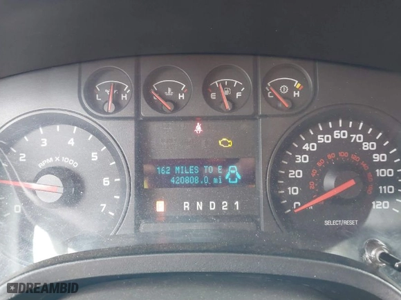 2010 Ford F-150 XL with VIN 1FTEX1CWXAFB73756, listed as a IAAI auction lot 41701901 with 420,808 mi miles. Bid and sale history available at carsss.com. Image 7.