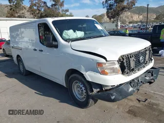 2016 Nissan NV SL with VIN 1N6BF0KY5GN807778, listed as a IAAI auction lot 41819477 with 217,029 mi miles. Bid and sale history available at carsss.com. Image 1.