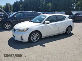 2012 Lexus CT 200h with VIN JTHKD5BH5C2060246, listed as a Copart auction lot 64141995 with 186,053 mi miles and Clean title. Bid and sale history available at DreamBid. Image 1.