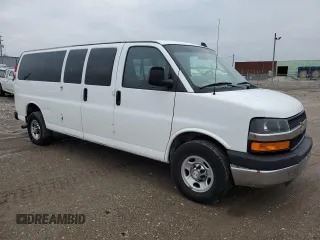 2016 Chevrolet Express Passenger LT with VIN 1GAZGPFF9G1311706, listed as a Copart auction lot 84155094 with 312,498 mi miles and Clean title. Bid and sale history available at DreamBid. Image 4.