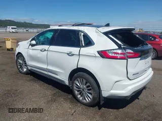 2020 Ford Edge Titanium z VIN 2FMPK4K96LBB46218, wystawiony jako IAAI lot #42750160 z przebiegiem 56 720 mil mil oraz . Historia ofert i sprzedaży dostępna na DreamBid. Obrazek 3.