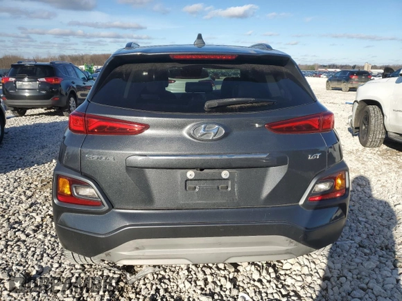2020 Hyundai Kona Limited with VIN KM8K33A51LU416806, listed as a Copart auction lot 82025224 with 118,646 mi miles and Non Repairable. Bid and sale history available at carsss.com. Image 6.