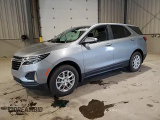 2024 Chevrolet Equinox LT with VIN 3GNAXUEGXRL343760, listed as a Copart auction lot 60482315 with 8,152 mi miles and Salvage title. Bid and sale history available at DreamBid. Image 1.
