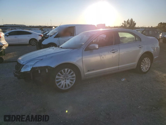 2010 Mercury Milan Hybrid with VIN 3MEDM0L32AR613281, listed as a Copart auction lot 87482914 with 143,812 mi miles and Salvage Title. Bid and sale history available at carsss.com. Image 1.