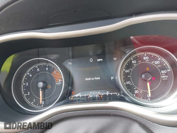 2017 Jeep Cherokee Trailhawk с VIN 1C4PJMBS6HW597794, выставлен на аукционе IAAI как лот 41750977 с пробегом 47 313 миль миль и . История ставок и продаж доступна на DreamBid. Изображение 7.
