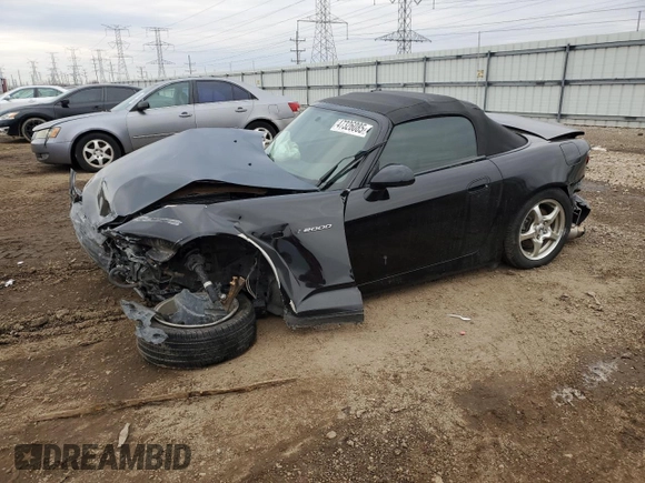 2004 Honda S2000 with VIN JHMAP21454T005355, listed as a Copart auction lot 47326085 with Not Provided miles and Salvage Title. Bid and sale history available at DreamBid. Image 1.