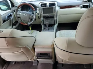 2012 Lexus GX 460 with VIN JTJBM7FX3C5035632, listed as a Copart auction lot 63561825 with 253,516 mi miles and Salvage title. Bid and sale history available at DreamBid. Image 8.
