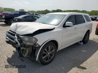 2012 Dodge Durango R/T z VIN 1C4SDHCT1CC204780, wystawiony jako Copart lot #50158934 z przebiegiem 168 914 mil mil oraz Szkoda całkowita • Salvage title. Historia ofert i sprzedaży dostępna na DreamBid. Obrazek 1.