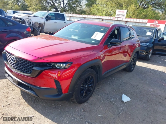 2025 Mazda CX-50 2.5 S Preferred Package with VIN 7MMVABBM3SN317937, listed as a IAAI auction lot 41881839 with 12,522 mi miles. Bid and sale history available at carsss.com. Image 17.