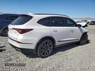 2024 Acura MDX Type S w/Advance Package with VIN 5J8YD8H8XRL001976, listed as a Copart auction lot 59060424 with 0 mi miles and Salvage Title. Bid and sale history available at carsss.com. Image 3.