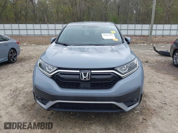 2020 Honda CR-V EX with VIN 7FARW2H51LE010421, listed as a IAAI auction lot 41861502 with 24,261 mi miles. Bid and sale history available at carsss.com. Image 12.