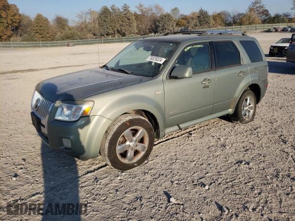 2008 Mercury Mariner Premier with VIN 4M2CU87168KJ47822, listed as a Copart auction lot 78329324 with 195,826 mi miles and Salvage Title. Bid and sale history available at carsss.com. Image 1.