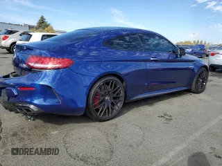 2017 Mercedes-Benz C 63 S AMG with VIN WDDWJ8HB4HF369941, listed as a Copart auction lot 77684344 with 76,231 mi miles and Salvage Title. Bid and sale history available at carsss.com. Image 3.